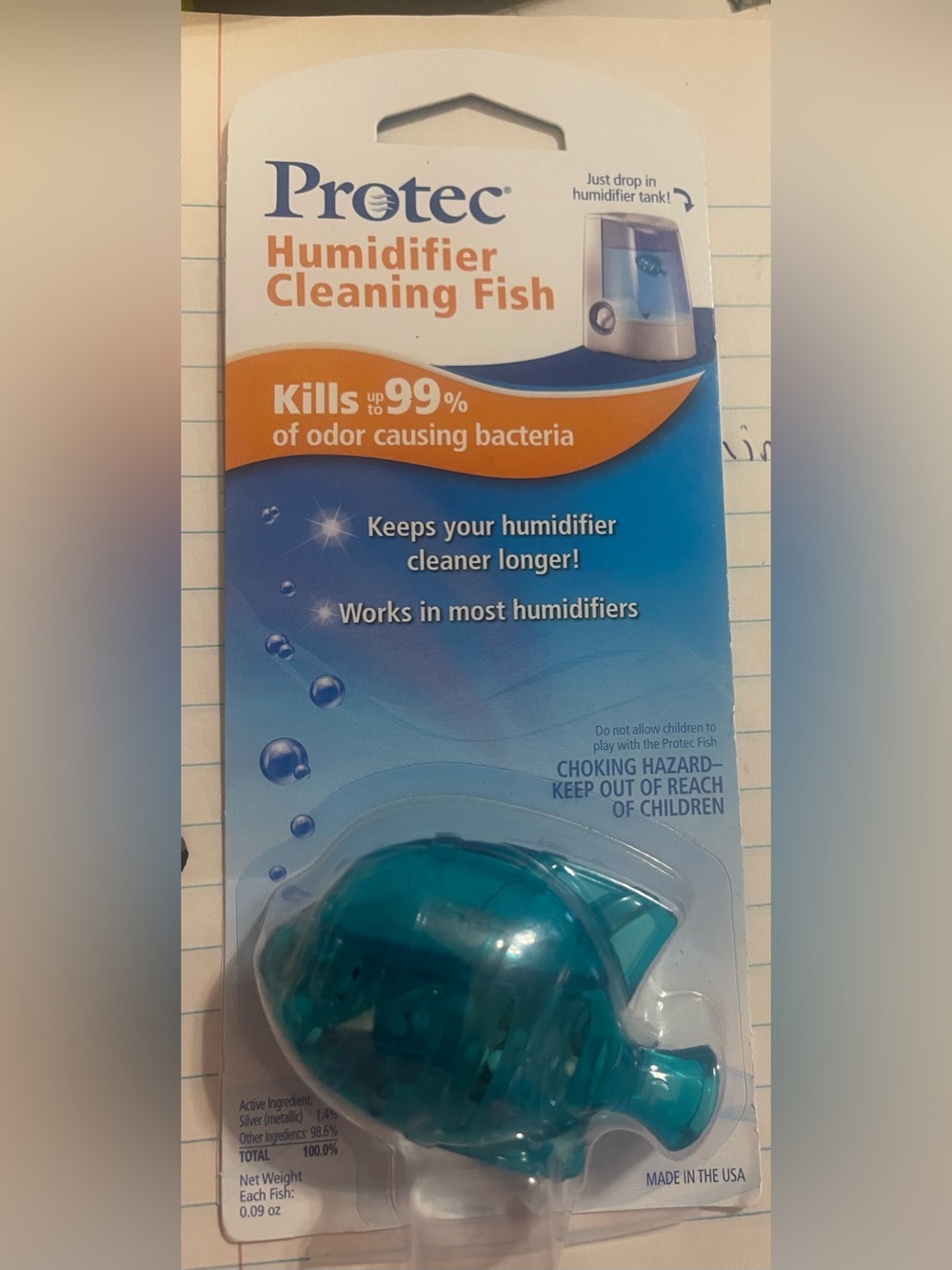 Humidifier Cleaning Fish - Protec